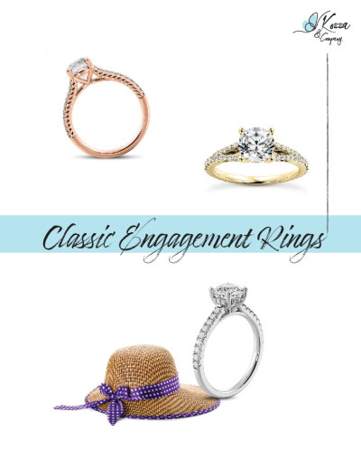 Casted Classic Engagement Rings | kozza.com